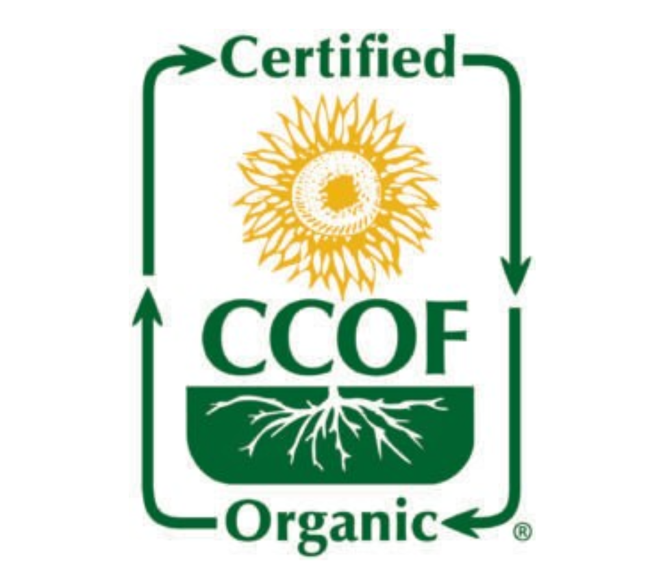 CCOF Organic certified logo