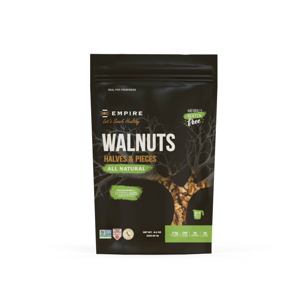 8oz. Walnut Halves & Pieces (4-pack)